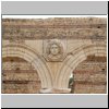 Leptis Magna - Neues Forum,  Medaillon mit Medusenkopf