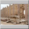 Leptis Magna - Severische Basilika, Säulen