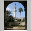 Tripolis - Blick vom Triumphbogen des Marc Aurel auf das Minaret der dahinterliegenden Gurgi-Moschee