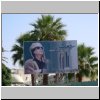 Tripolis - ein Gaddafi-Plakta in der Nähe des Grünen Platzes