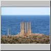 Sabratha - Säulen eines Tempels am Mittelmeer