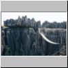 gro&szlig;es Tsingy de Bemaraha - eine H&auml;ngebr&uuml;cke