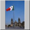 Mexiko City - die Kathedrale am Zócalo