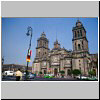 Mexiko City - die Kathedrale am Zócalo