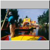 Mexiko City - bunte Boote auf den Kanälen von Xochimilco