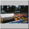 Mexiko City - Anlegestelle der Boote in Xochimilco