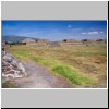 Teotihuacan - Blick von der Zitadelle Richtung Nordosten (hinten die Sonnenpyramide)
