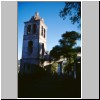 Tlaxcala - ein Turm an der heutigen Kathedrale (Kirche Nuestra Senora de la Asuncion)