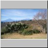 Cacaxtla - Landschaft mit dem Vulkan Popocatepetl und Iztaccihuatl