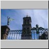 Puebla - ein Turm der Kathedrale