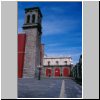 Puebla - ein Turm der Santo Domingo Kirche