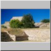 Monte Alban - Blick auf die Ostseite der nördlichen Plattform