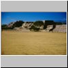 Monte Alban - Gebäude an der westlichen Seite des Innenhofs zwischen der südlichen und nördlichen Plattform