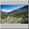 unterwegs durch Sierra Madre del Sur zwischen Mitla und Tehuantepec - Berglandschaft in der Nähe einer Raststätte (San Jose de Gracia)
