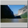 Canon de Sumidero - steile Felswände