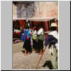 San Cristobal de las Casas - Indianer auf dem Textilmarkt an der Santo Domingo Kirche