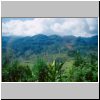 unterwegs durch die Sierra de Chiapas zwischen San Cristobal und Ocosingo - Landschaft (vom Bus aus)
