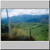 unterwegs durch die Sierra de Chiapas zwischen San Cristobal und Ocosingo - Landschaft (vom Bus aus)