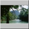 Wasserfälle Agua Azul - der Fluß oberhalb der Wasserfälle