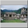 Palenque - ein Innenhof im Gran Palacio (Blick nach Süden)
