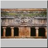 Sayil - Königspalast der Mayas, Fassade mit einer Maske des Regengottes Chac