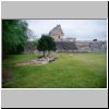 Chichen Itza - Sternwarte (El Caracol), Blick vom Westen aus