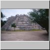 Chichen Itza - Pyramide ´Grab des Hohenpriesters´, Ostseite