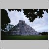 Chichen Itza - Pyramide des Kukulcan, Ostseite