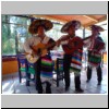 Teotihuacan - ein Trio in einem Restaurant in der Nähe der archäologischen Zone