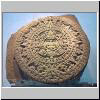 Mexiko City - Anthropologisches Museum, Sonnenstein der Azteken