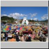 San Juan Chamula - ein bunter Indio-Markt vor der Kirche