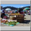 San Juan Chamula - ein bunter Indio-Markt vor der Kirche