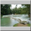 Wasserfälle Agua Azul - der Fluß oberhalb der Wasserfälle