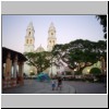 Campeche - Zocalo und die Kathedrale La Conception