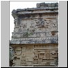 Chichen Itza - ein Detail an der Gebäudegruppe Nonnenkloster