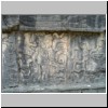 Chichen Itza - Relief am Tzompantli