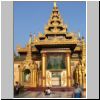 Yangon - Shwedagon Pagode, Tempel des Buddha Konagamana