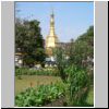 Yangon - Maha Bandoola Garden und die Sule Pagode