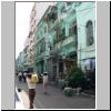 Yangon - koloniale Gebäude unweit der Sule Pagode (32nd St.)