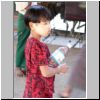 Mandalay - ein Kind am Bahnhof
