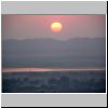 Mandalay - Sonnenuntergang vom Mandalay Hill aus