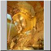 Mandalay - vergoldeter Buddha in der Mahamuni-Pagode
