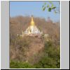 Sagaing - eine Pagode auf den Hügeln von Sagaing