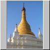 Sagaing - eine Pagode neben der Pon Nya Shin Pagode (Sunset Pagoda)