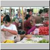 Nyaung Shwe - Marktstände im Ortszentrum