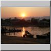 Nyaung Shwe - Sonnenuntergang am Kanal
