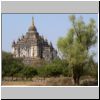 Bagan - That-byin-nyu Tempel, Blick vom Südosten