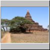 Bagan - Pagoden südlich von Old Bagan und nördlich der Anawrahta Rd. (Nr. 1492 ?)