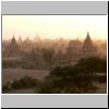 Bagan - Sonnenuntergang über den Pagodenruinen