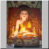 südlich von Pyay - Buddha mit der Brille in der Myatman Pagode
